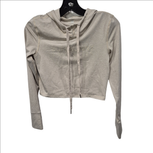 Buffbunny Graphic Long Sleeve Crop Hoodie Top